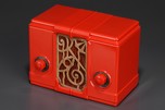 Kadette ”Jewel” 44 Radio in Chinese Red Plaskon - Rare